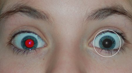 Free Red-eye Reduction Tool - Screenshot