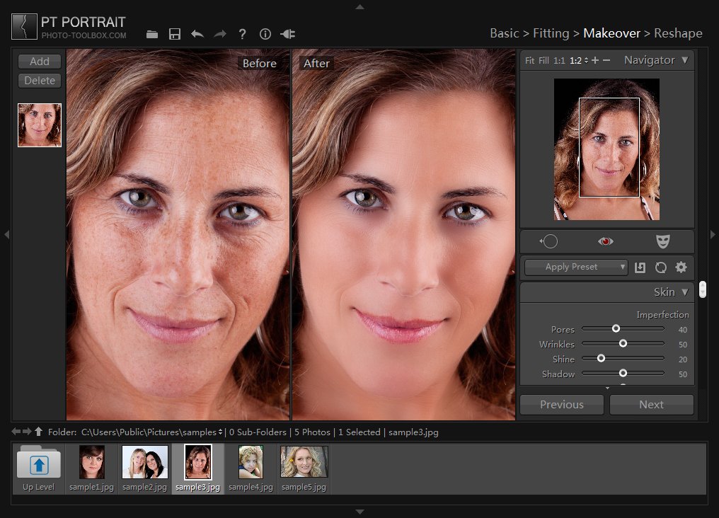 portrait retouching software free download