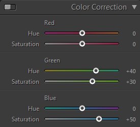 Color Correction Panel
