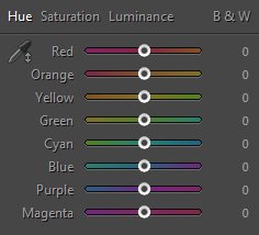 Color Adjustment Panel